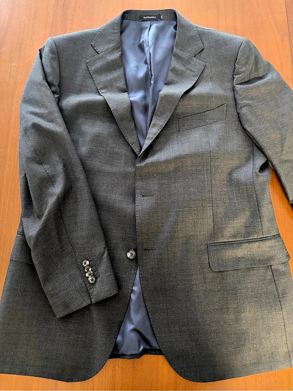 Suitsupply Brescia Gray Sport Coat Size 56
